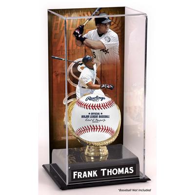 Frank Thomas Chicago White Sox Hall of Fame Sublimierte Vitrine mit Bild Image