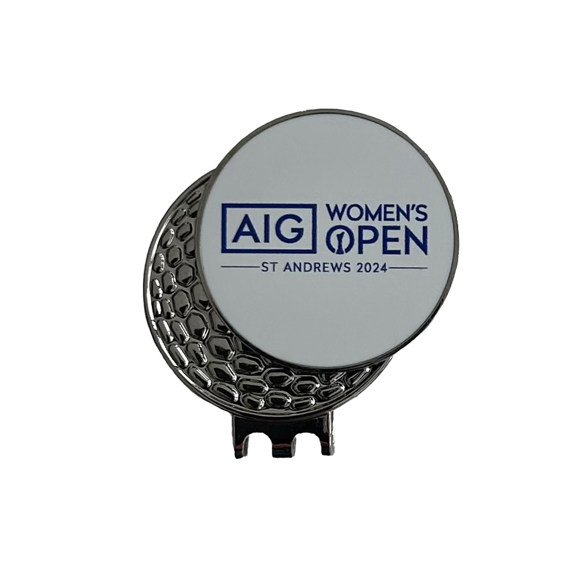 AIG Womens Open St Andrews 2024 Cap Clip – Weiß Image