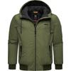 Winterjacke RAGWEAR "Maddy", Herren, Gr. M (50), gelb (gelbgrün), Außenmaterial: 100% Polyester, Innenfutter: 100% Polyester, Wattierung: 100% Polyester, casual, gerade hüftbedeckend, hoch geschlossener Ausschnitt, Langarm Ärmel ohne Ärmelschlitz...