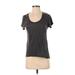 J.Crew Active T-Shirt: Gray Activewear - Women's Size Small