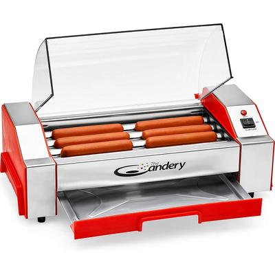 Sorbus Nonstick Hot Dog Roller - Cooks up to 6 Hot Dogs - 12