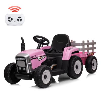 12V 35W Ride on Tractor with Trailer & Remote Control