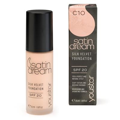 youstar Satin Dream Foundation C10 35 ml Nude Image