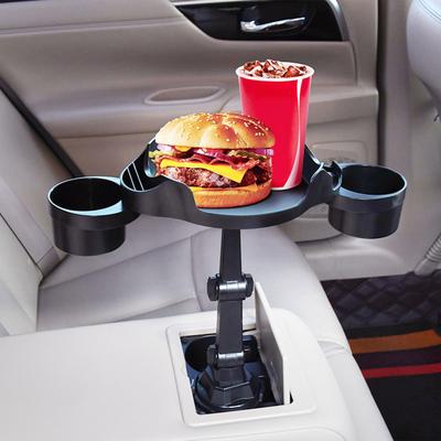 TEMU Versatile Car Dining Tray: 360Â° Rotating Adjustable Dining And Workspace Universally Fits To Enhance Your Driving Skills!