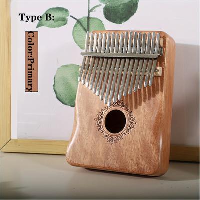 TEMU 17 And , Portable Mbira Sanza Wood ,