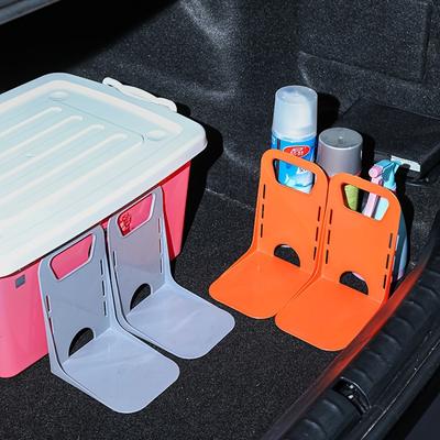 TEMU Compact Car Trunk Storage Box, Dashboard Fixing Tool Organizer, Car Accessory, Car Trunk, Compact Car Storage Box, Fixed Trunk Storage Partition