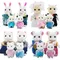 Famiglia di animali della foresta 1_12 Accessori per case delle bambole Mini_yythk