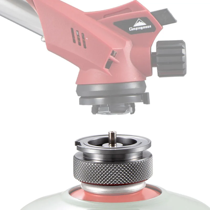 CAMPINGMOON Z13, Karte aus Aluminiumlegierung zum Bergwandler, Gasflaschenadapter, Gasadapter, Gasflaschenzubehör Image