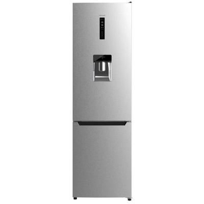 Cecotec - Kühlschrank combi Inox concon Wasserspender de, de 322 Liter de Inhalt, 185 und 60 cm de