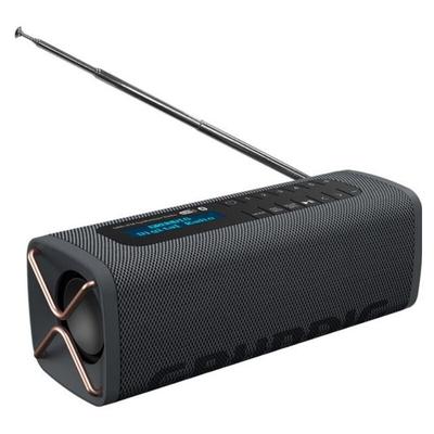 Tragbarer bluetooth-lautsprecher schwarz Grundig gbtbandblack