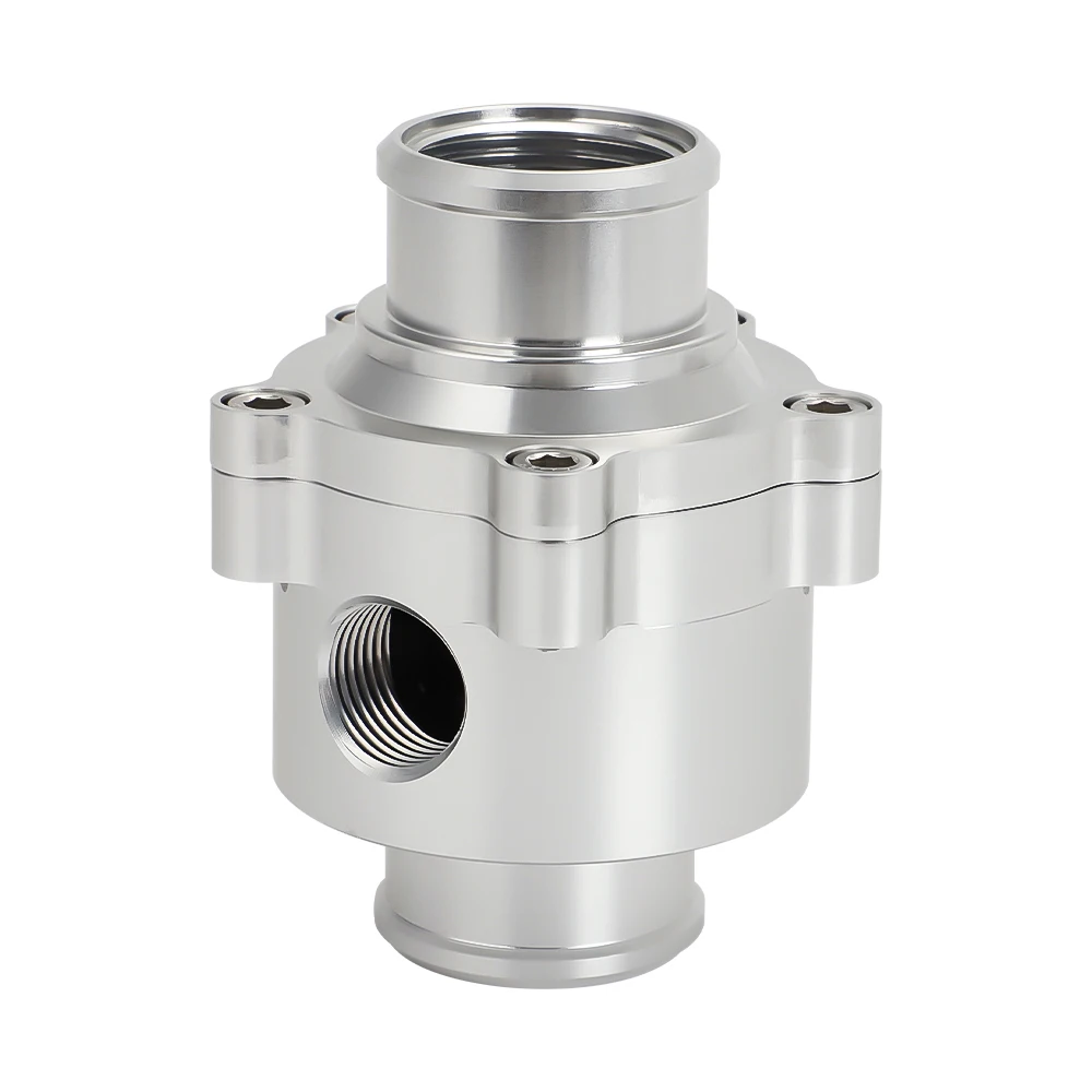 Aluminium Silber Inline-Thermostat gehäuse & Sensor anschluss für 1.5 "Schlauch und-16an #75086-05 Image