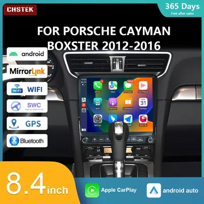 CHSTEK Car Radio Android 13 Navigation For Porsche Cayman Boxster 718 911 918 981 997 2010-2015