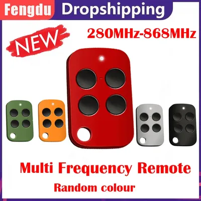 Universal Multi-frequency 280-868MHZ Garage Door Remote Control Duplicator 4 in 1 For Rolling Code