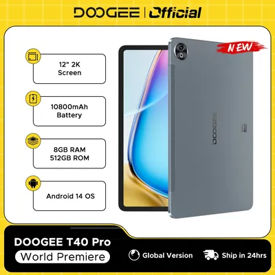 World Premiere DOOGEE T40 Pro Tablet 12