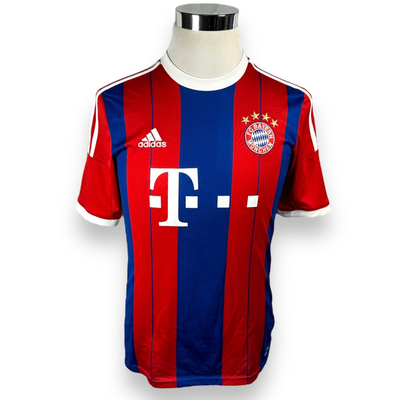 Adidas Shirts | Adidas Bayern Munchen Soccer Jersey Mens Small Red Blue Stripe 2014 2015 | Color: Red | Size: S