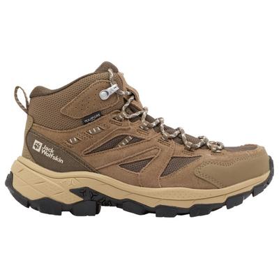 Jack Wolfskin - Women's Vojo Tour Texapore Mid - Wanderschuhe 37,5 | EU 37,5 braun/beige