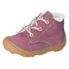 Lauflernschuh PEPINO BY RICOSTA "Colin WMS: weit", Kinder, Gr. 25, lila (pflaume), Leder, casual, Schuhe, Babyschuh, Winterstiefel mit Warmfutter, Größenschablone zum Download