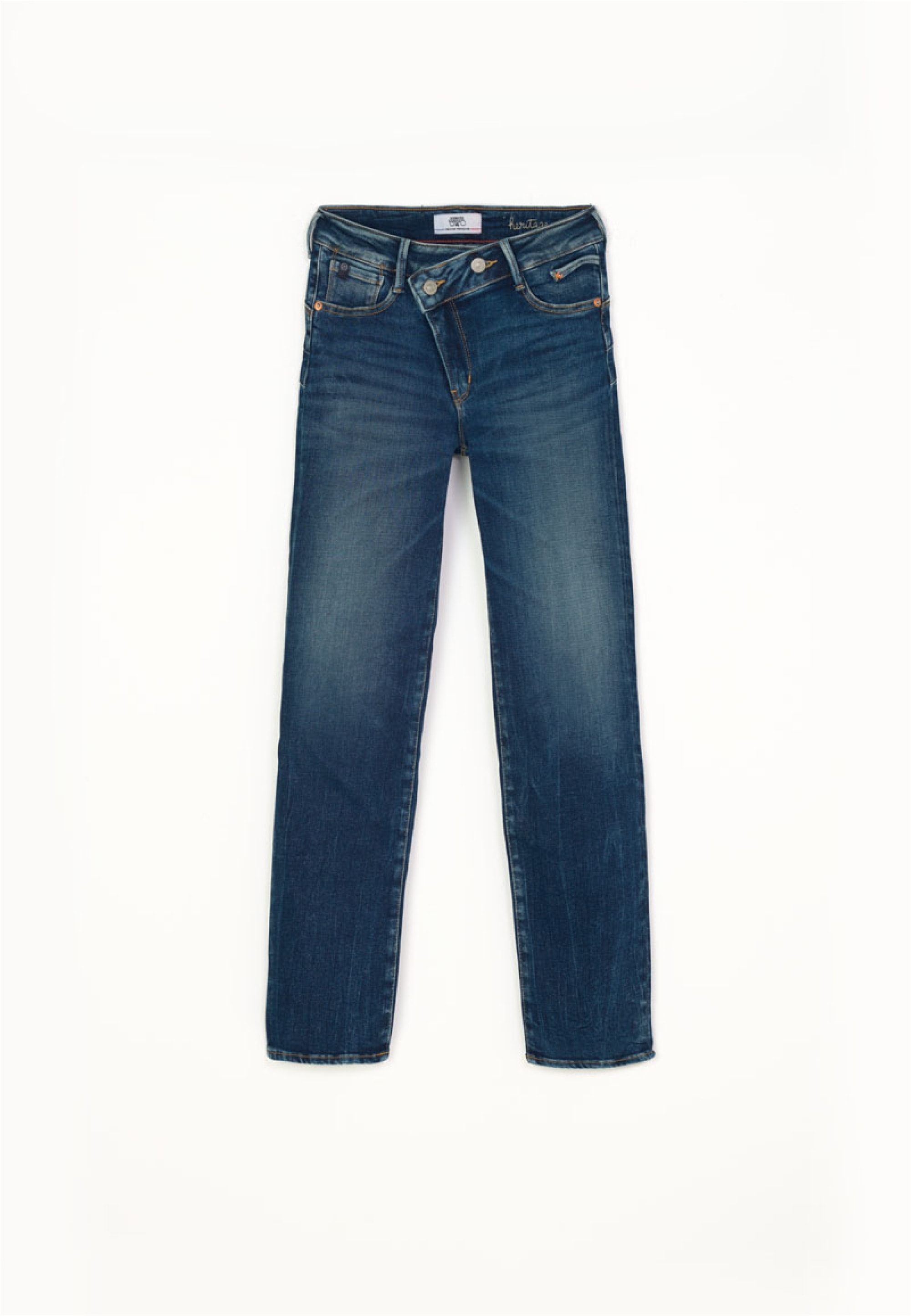 Bequeme Jeans LE TEMPS DES CERISES "PULPHC16", Damen, Gr. 27, EURO-Größen, blau, 94% Baumwolle, 4% Polyester, 2% Elasthan, Jeans, im angesagten Design