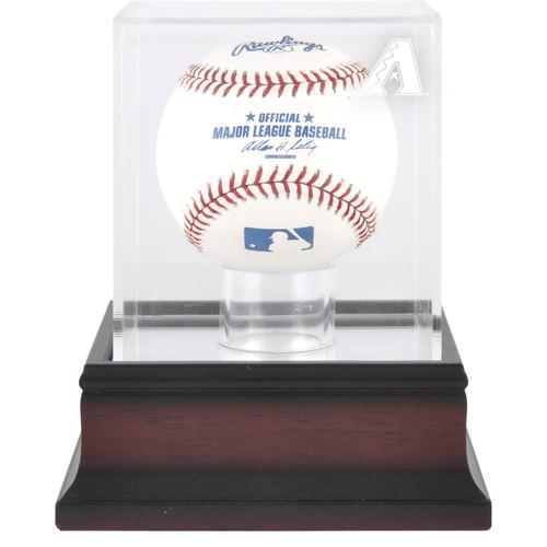 Vitrine mit Baseball-Logo aus Mahagoni der Arizona Diamondbacks