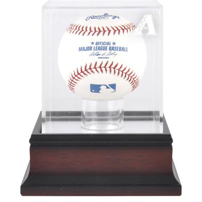 Vitrine mit Baseball-Logo aus Mahagoni der Arizona Diamondbacks Image