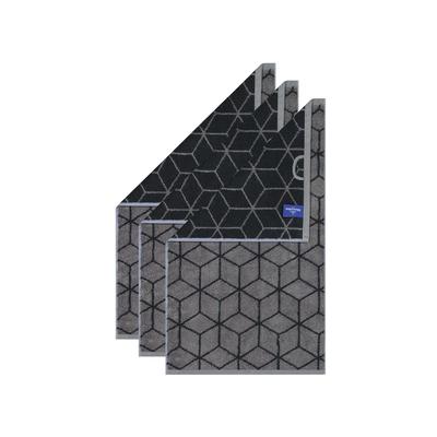 Villeroy & Boch Gästetuch 3er Pack Damen grau, 30x50cm