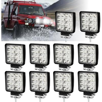 Led Arbeitsscheinwerfer 12V 24V led Scheinwerfer Traktor Arbeitslicht für Offroad. suv. atv