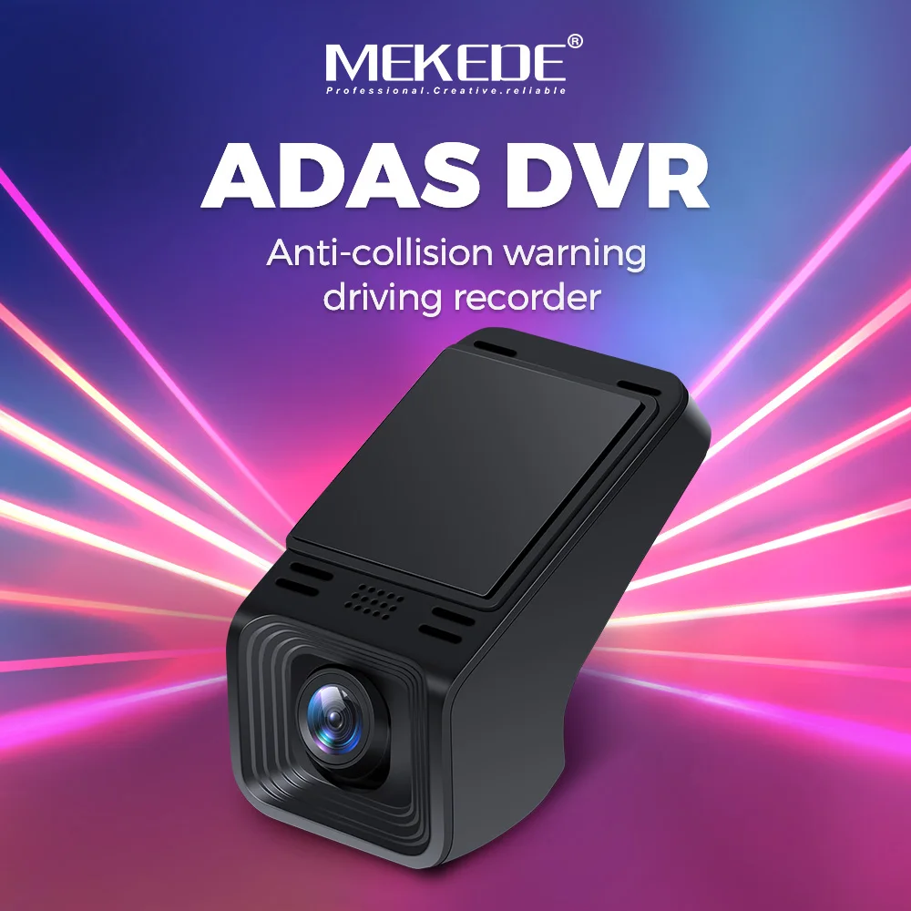 Android Autoradio fahren Rekorder Nachtsicht adas DVR Dash Cam für Auto Full HD 1080p Anti-Kollision fahren Rekorder 170 ° Image