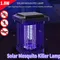 Lampe solaire anti-moustiques, 1.8W, étanche, luminaire d'extérieur, piège à mouches, luminaire de