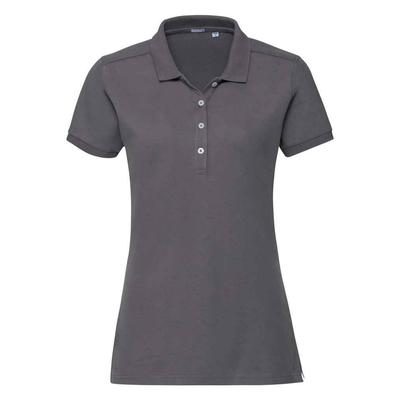 Russell - Poloshirt Stretch für Damen (Grau) Image