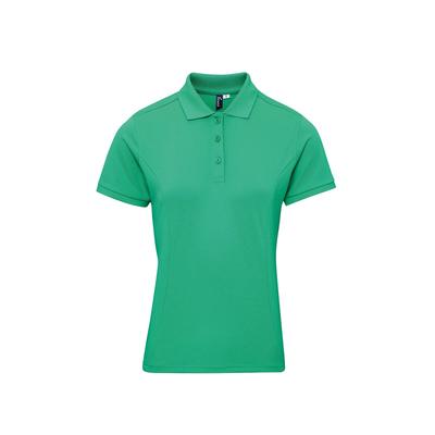 Premier Damen Polo-Shirt Coolchecker mit CoolPlus (Kellygrün) Image
