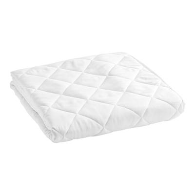 Oxford Stay Secure 39" x 75" x 12" Twin Size Waterproof Quilted Mattress Protector / Pad - 10/Case