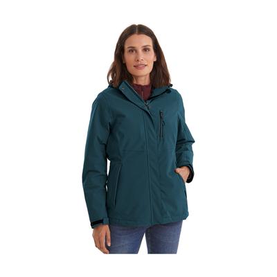 Outdoorjacke KILLTEC "KOW 140 WMN JCKT", Damen, Gr. 54, blau (petrol), 100% Polyester, sportlich, Jacken Image