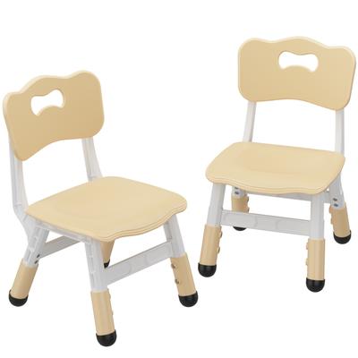 3 Level Height Adjustable Toddler Chair for Age 2-8,Set of 2
