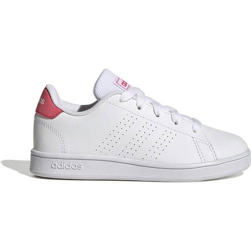 ADIDAS Kinder Halbschuhe ADVANTAGE K, Größe 35 in Weiß