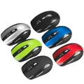 Mouse wireless Mouse silenzioso Mouse da ufficio ottico mobile portatile 2.4G Livelli DPI regolabili per notebook PC portatile MacBook
