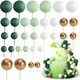 32 pezzi decorazioni per topper per torta a sfera mini palloncini bastoncini per topper per torta palline in schiuma plettri per torta palline per topper per torta decorazioni per torte