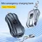 Porte-clés de banque d'alimentation portable pour smartphone, chargeur de secours, alimentation de