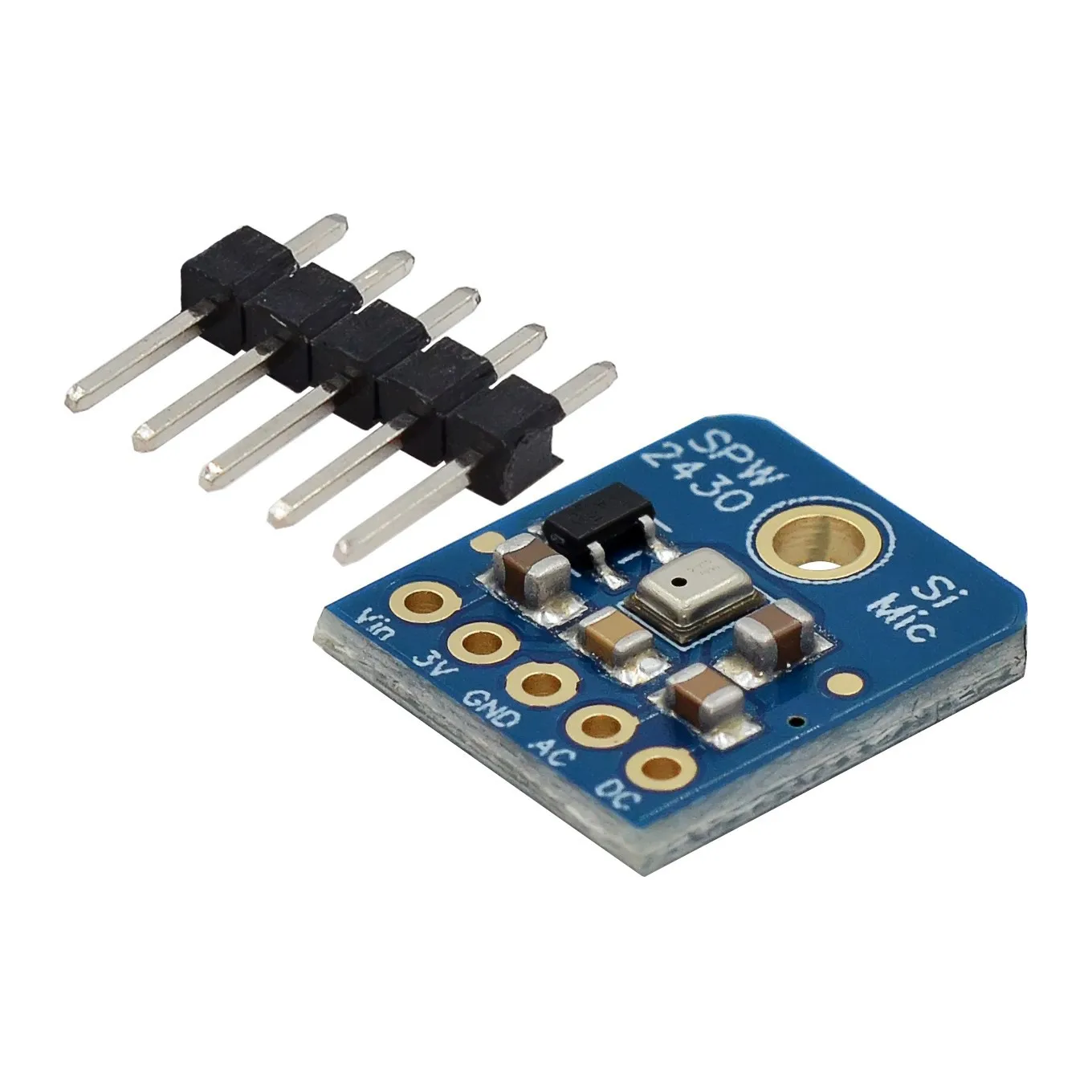 Spw2430 mems mikrofon schallerkennungs sensor modul mono mems mikrofon erkennung für sprach konverter audio aufzeichnung Image