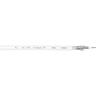 Ac 100-25 Cavo coassiale Diam. est.: 6.90 mm 75 ω 120 dB Bianco 25 m - Interkabel