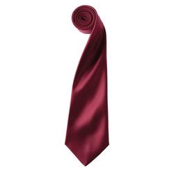 Premier - "Colours" Krawatte für Herren/Damen Unisex (Burgunderrot)