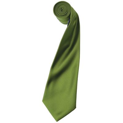Premier - "Colours" Krawatte für Herren/Damen Unisex (Oasen Grün) Image