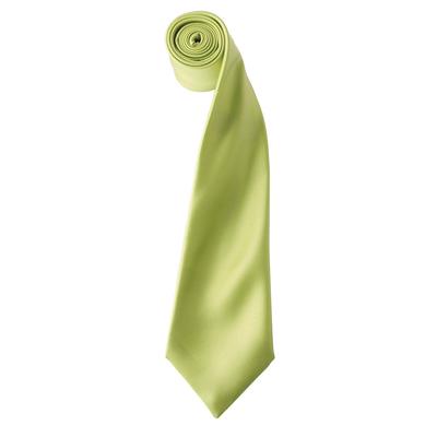 Premier - "Colours" Krawatte für Herren/Damen Unisex (Limone) Image