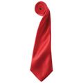 Premier - "Colours" Krawatte für Herren/Damen Unisex (Rot)