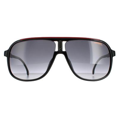 Carrera Aviator Herren Schwarz Rot Dunkel Grau Gradient 1047/S