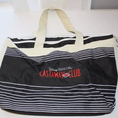 Disney Bags | Disney Cruise Line Dcl - Castaway Club Platinum Bag - Rare | Color: Black/White | Size: Os