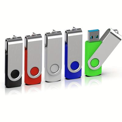 TEMU 5pack 64gb Usb Usb 5pack 4gb/8g/16gb/32gb/64gb Usb Usb 2.0 Zip (5 )