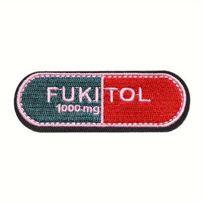 TEMU 1pc Humorous Embroidered Patch 