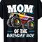 TEMU Mom Of The Birthday Boy Monster Truck Birthday Novelty Gift T-shirt 220g