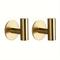 TEMU 1/2/4pcs Modern Metal Towel Hooks, Self-adhesive, Wall Mount, Easy Installation, For Bathroom, Kitchen, Garage, Home