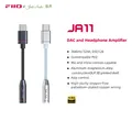 FiiO JA11 USB Tipo C a 3,5 mm Adattatore per auricolari/cuffie Cavo USB C Cavo USB C a 3,5 Audio Aux